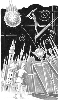 Illustration from The Lost Treasure of Talus Scree